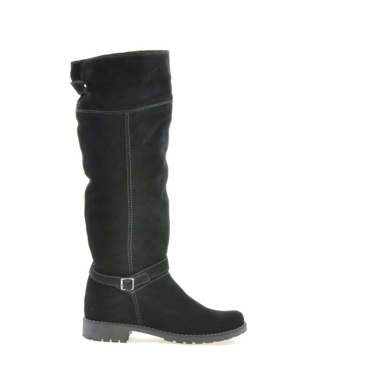 Bottes femme 3225 noir velours