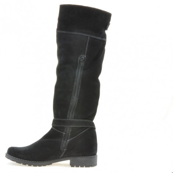 Bottes femme 3225 noir velours