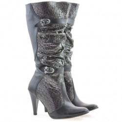 Bottes femme 008 noir combiné