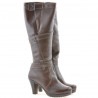 Bottes femme 229 chocolat