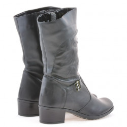 Bottes femme 261 noir+crêpe noir