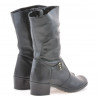 Bottes femme 261 noir+crêpe noir