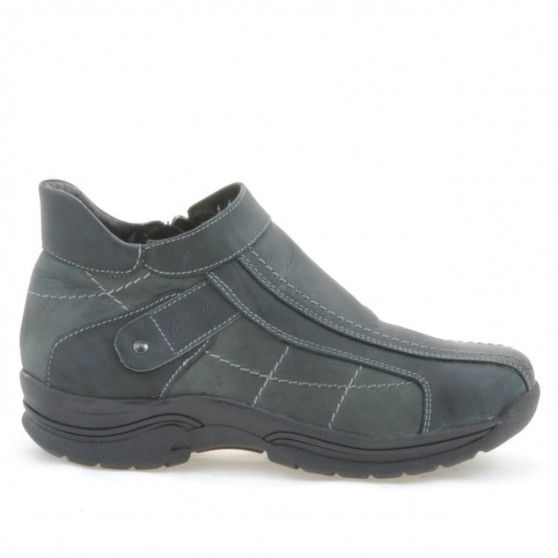 Bottes adolescents 441 tuxon noir+gris Bottes adolescents 441 tuxon noir+gris