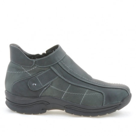 Bottes adolescents 441 tuxon noir+gris
