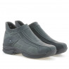 Bottes adolescents 441 tuxon noir+gris