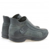 Bottes adolescents 441 tuxon noir+gris