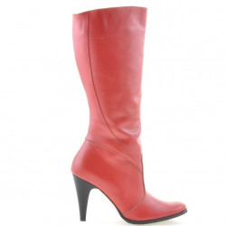 Bottes femme 010 rouge
