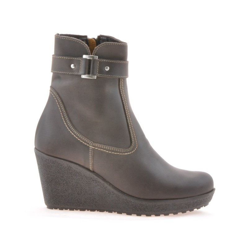 Bottes femme 3295 tuxon café