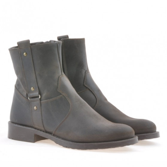 Bottes hommes 400 tuxon café