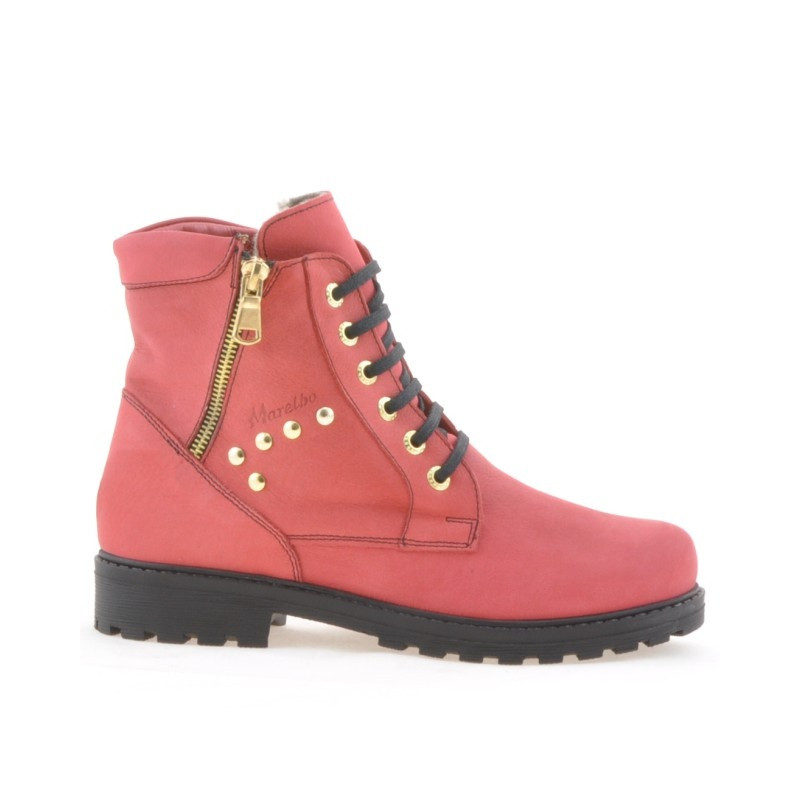 Bottes femme 3292 rouge