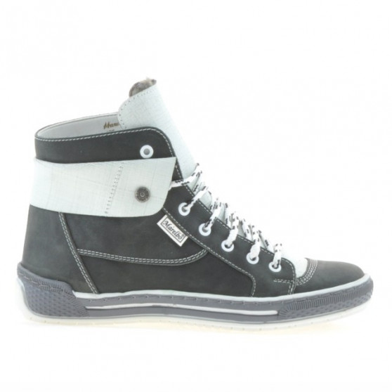 Bottes femme 258 tuxon gris+blanc Bottes femme 258 tuxon gris+blanc