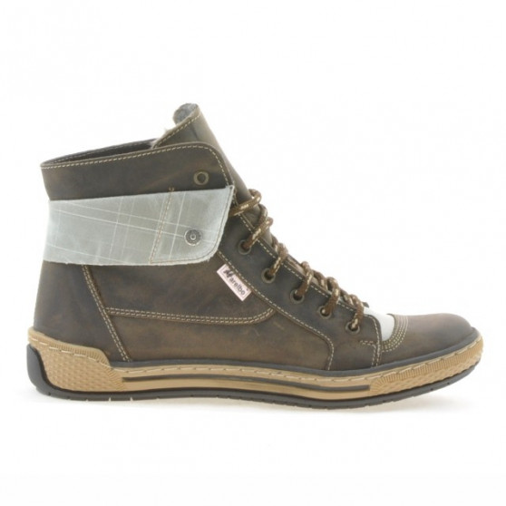 Bottes femme 258 tuxon café+beige Bottes femme 258 tuxon café+beige