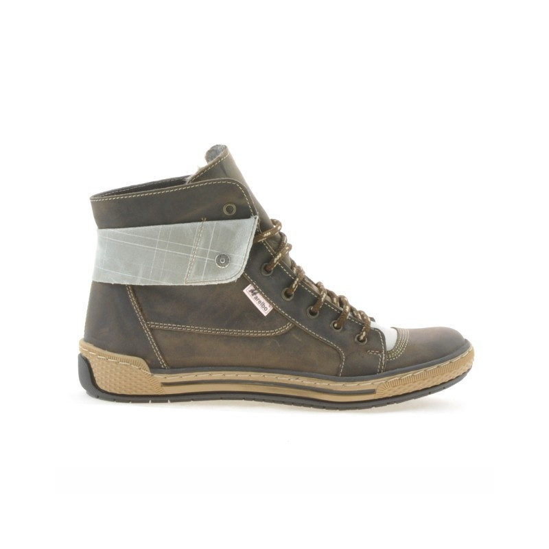 Bottes femme 258 tuxon café+beige