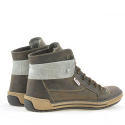 Bottes femme 258 tuxon café+beige