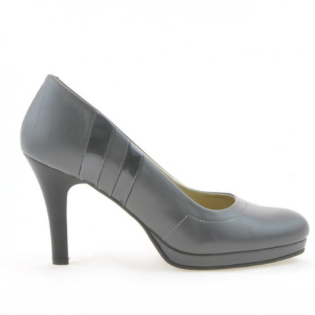 Chaussures élégantes femme 1086 gris