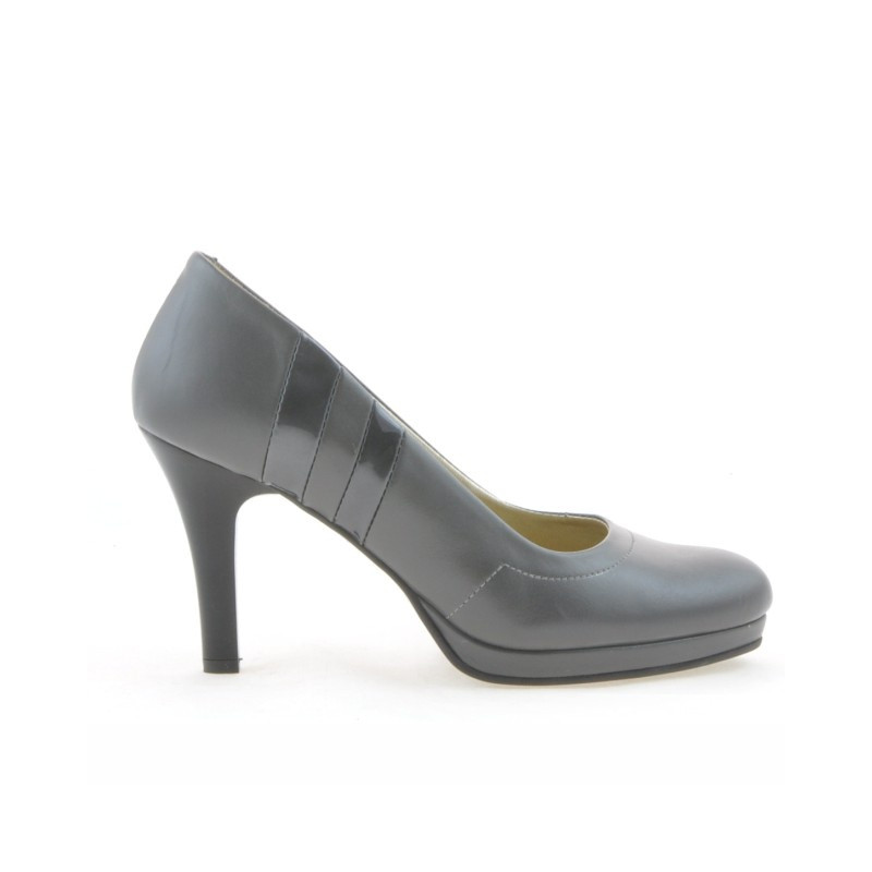 Chaussures élégantes femme 1086 gris