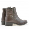 Bottes femme 290 chocolat