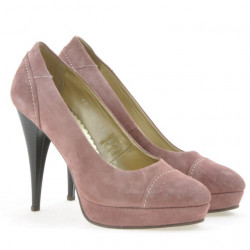 Chaussures élégantes femme 1082 rose antilope