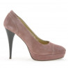 Chaussures élégantes femme 1082 rose antilope