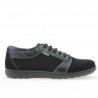 Chaussures de sport homme 723 noir velours