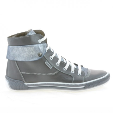 Bottes femme 258 gris combiné