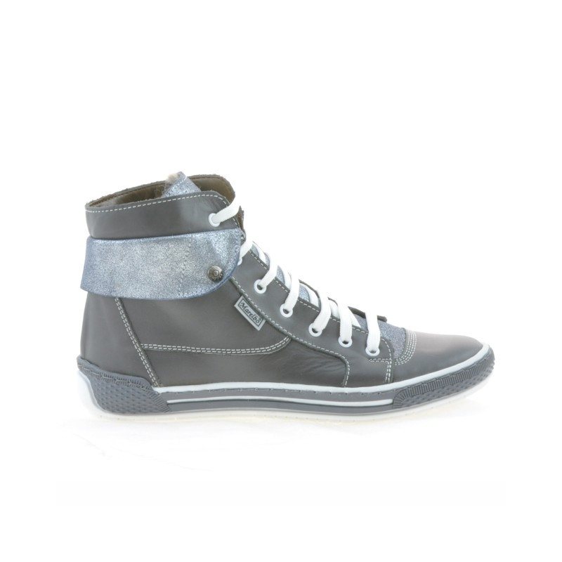 Bottes femme 258 gris combiné