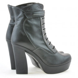 Bottes femme 3261 noir+gris