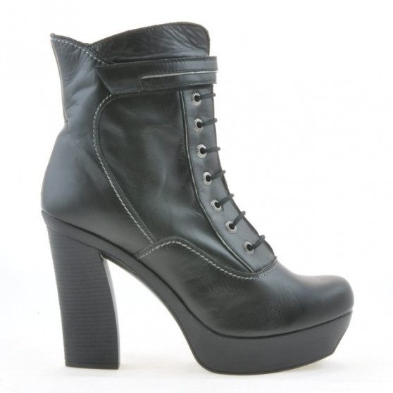 Bottes femme 3261 noir+gris