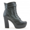 Bottes femme 3261 noir+gris