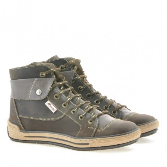 Bottes femme 258 tuxon café