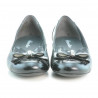 Ballerines femme 633 verni noir