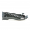 Ballerines femme 633 verni noir
