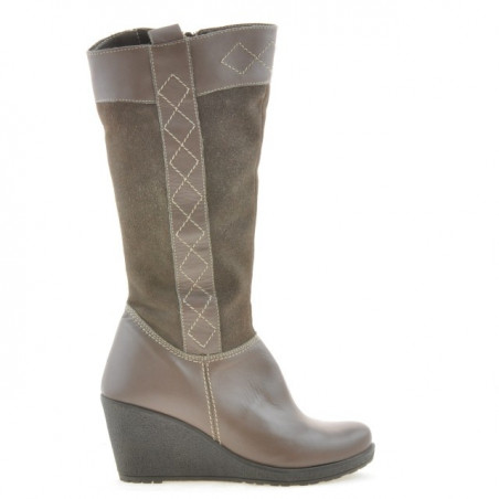 Bottes femme 3221 cappuccino