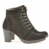 Bottes femme 3231 café velours