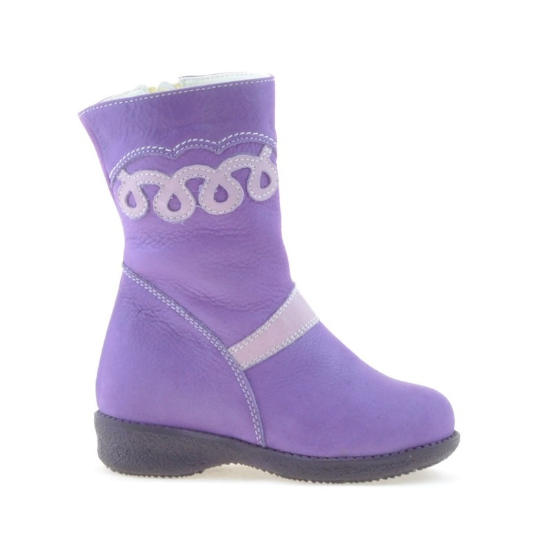 Bottes bébé 23c violet