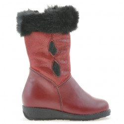 Bottes enfant petit 24c bordeaux combiné