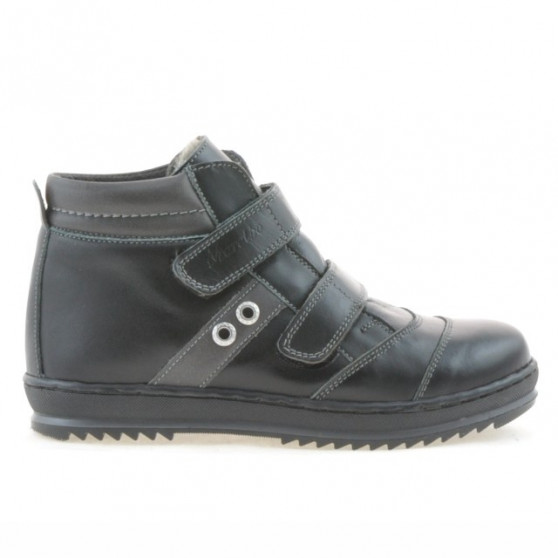 Bottes enfants 3207 noir+gris Bottes enfants 3207 noir+gris