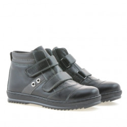 Bottes enfants 3207 noir+gris