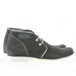 Bottes adolescents 464 anthracite velours