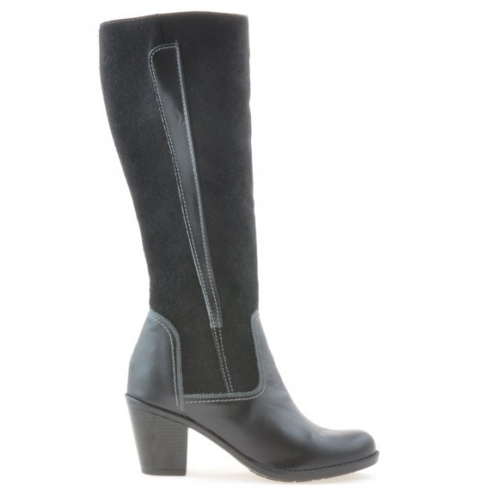 Bottes femme 3277 noir combiné Bottes femme 3277 noir combiné
