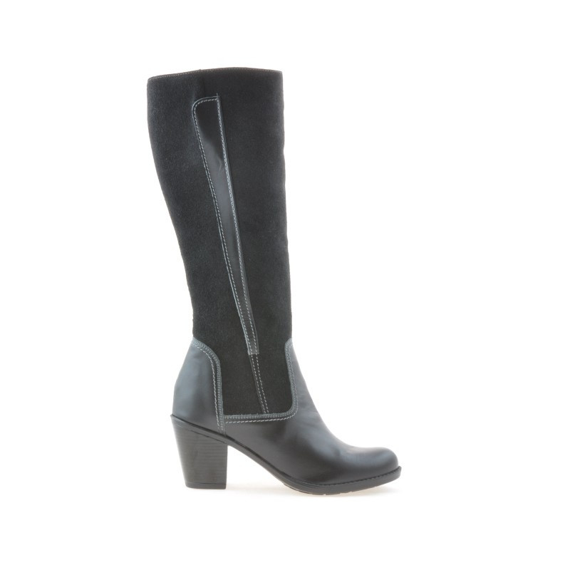 Bottes femme 3277 noir combiné