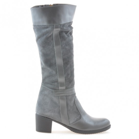 Bottes femme 3260 gris combiné Bottes femme 3260 gris combiné
