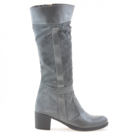 Bottes femme 3260 gris combiné