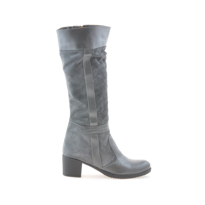 Bottes femme 3260 gris combiné