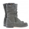 Bottes femme 3272 velours anthracite