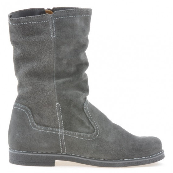 Bottes femme 3272 velours anthracite Bottes femme 3272 velours anthracite
