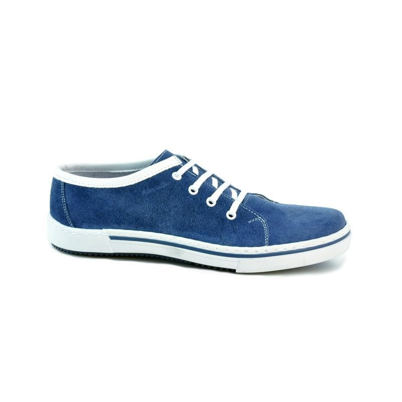 Chaussures casual / sport homme 722 indigo velours