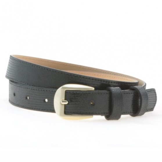 Ceinture femme 01m noir nacré Ceinture femme 01m noir nacré