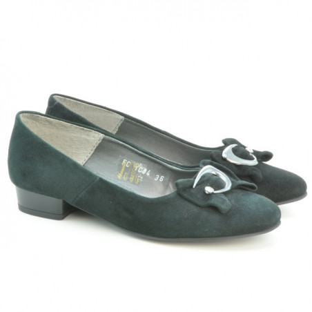 Chaussures casual femme 1084 noir antilope