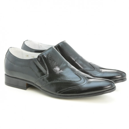 Chaussures élégantes hommes 995 vernis noir